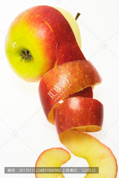 去皮的蘋(píng)果