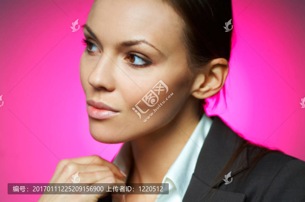 性感商務女。