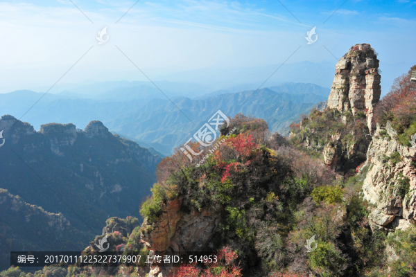 秋到白石山