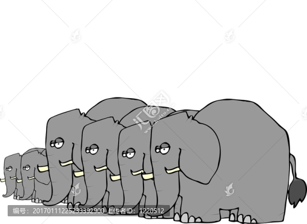 象群-匯圖網(wǎng) www.fosd68.com 象群