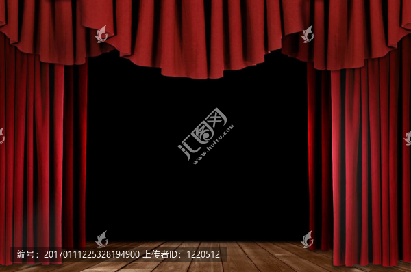 劇場(chǎng)窗簾木地板