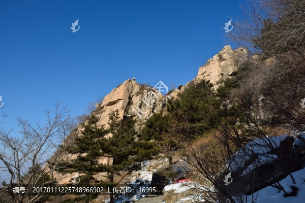 五岳泰山風光