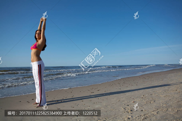 海邊美女