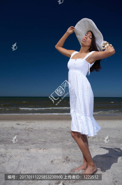 海邊美女
