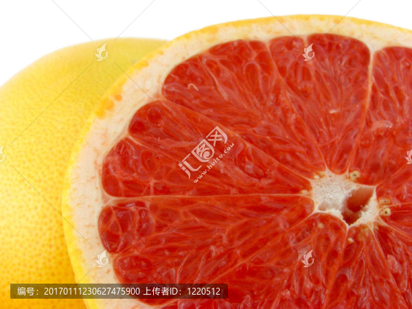 一片柚子。