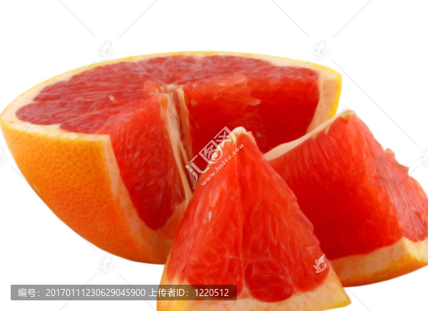 一片柚子。