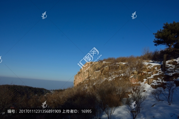 泰山雪景實(shí)拍