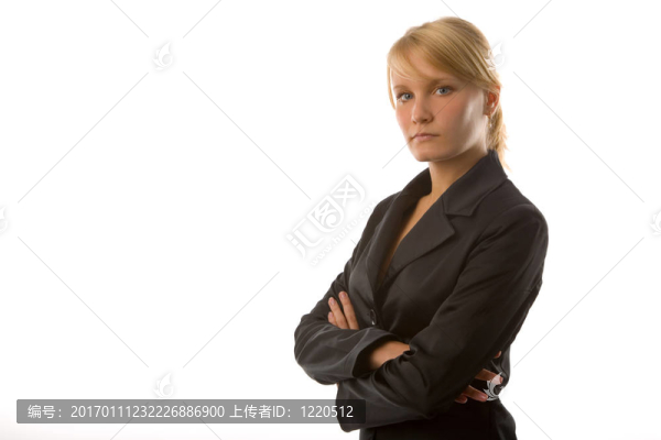 年輕的女商人