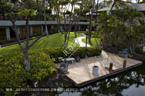 度假酒店船碼頭