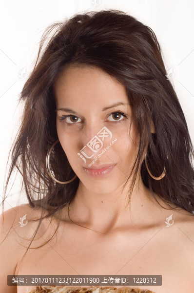 肖像的黑發(fā)