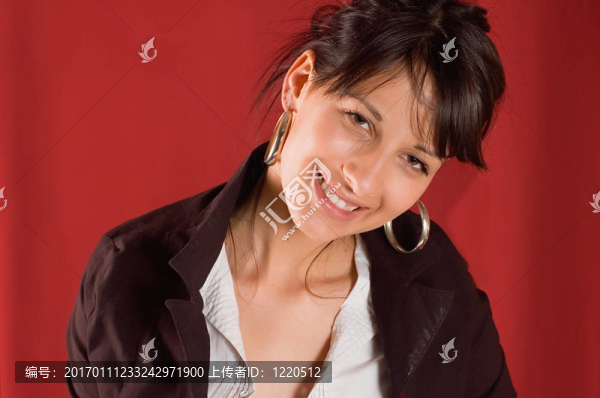 微笑的肖像