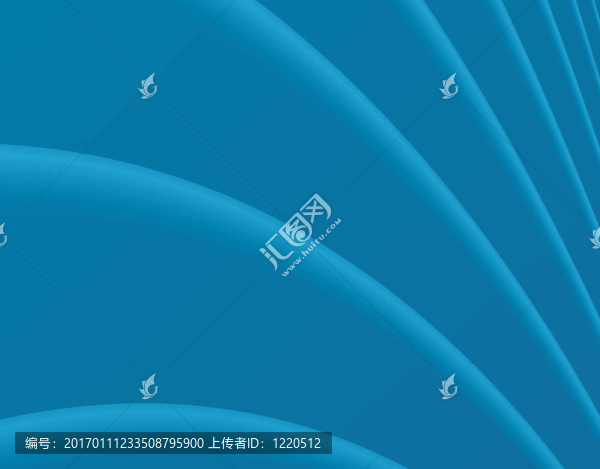 藍(lán)色的扇子