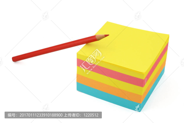 膠粘劑的筆記和蠟筆