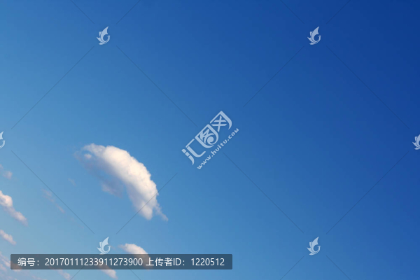 藍(lán)色的天空