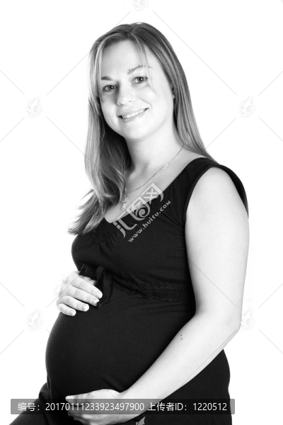 美麗的孕婦