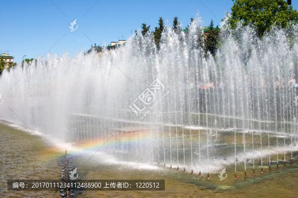 彩虹噴泉