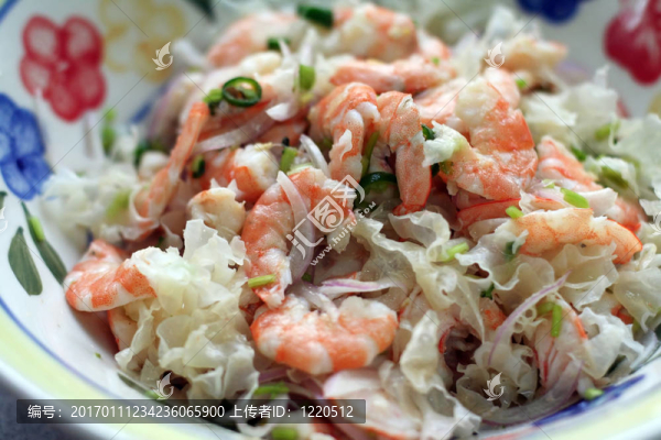 蝦仁沙拉