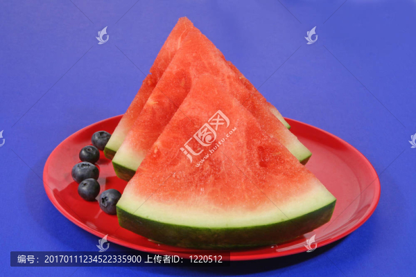 西瓜和藍(lán)莓