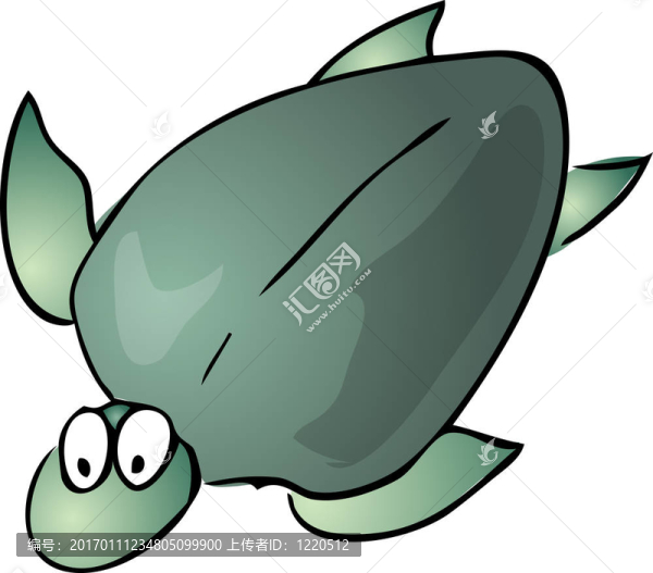 可愛的烏龜