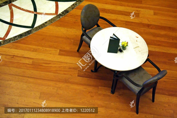 咖啡館的俯視圖