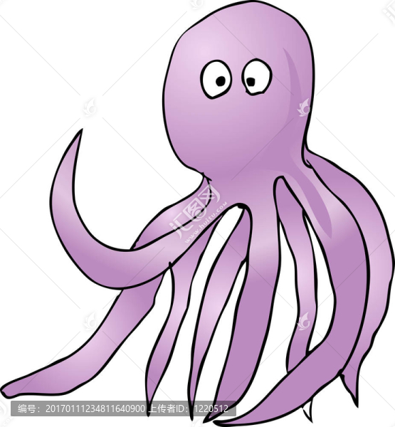 可愛(ài)的章魚(yú)