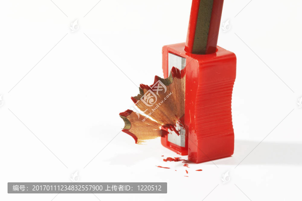 紅色的鉛筆刀