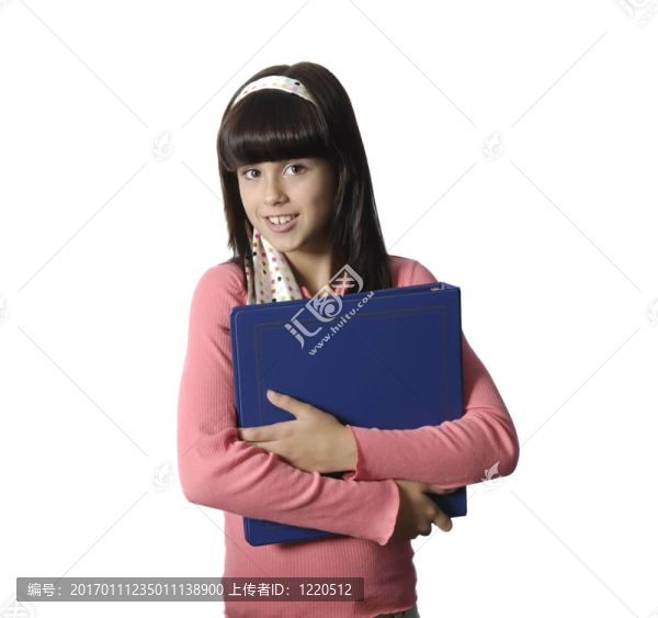 少女與筆記本