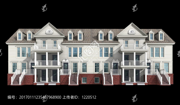 區(qū)分所有建筑物的三維模型