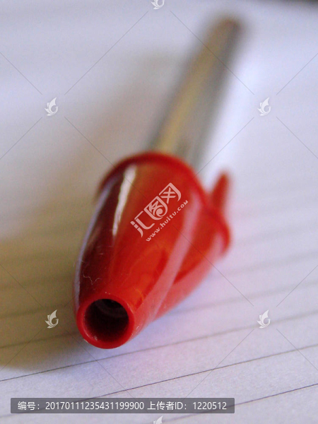 紅色的筆