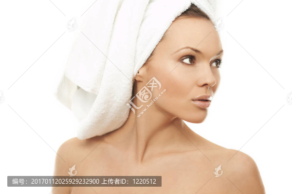 美浴后