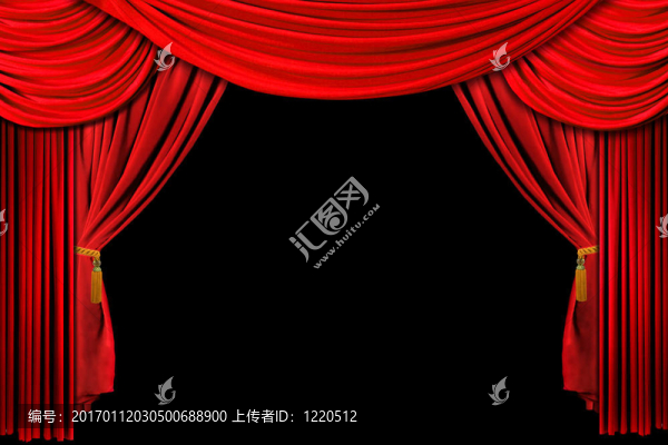 紅色覆蓋舞臺(tái)背景