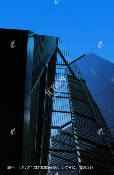 公司的玻璃建筑