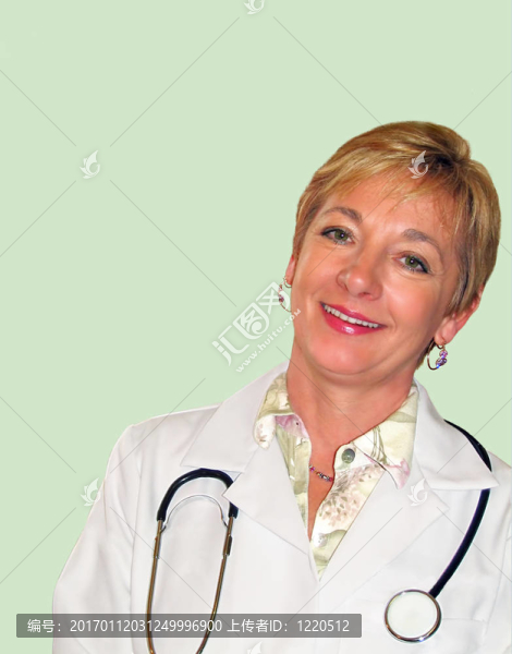 微笑的女護士
