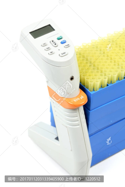 電子移液器、移液管的托盤提示