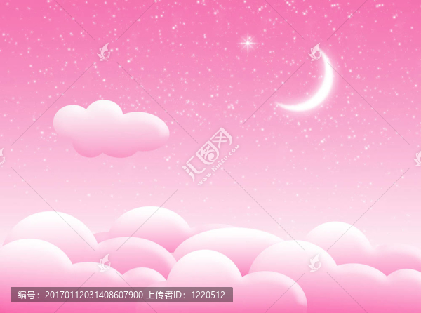 天空中的云