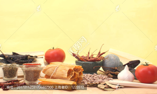 辣的食物仍然生活