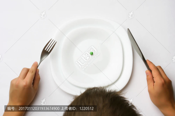 低脂肪的晚餐