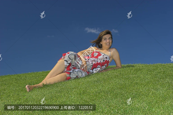 女人放松