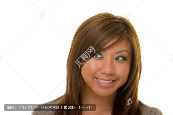 美麗幸福的商業(yè)女人