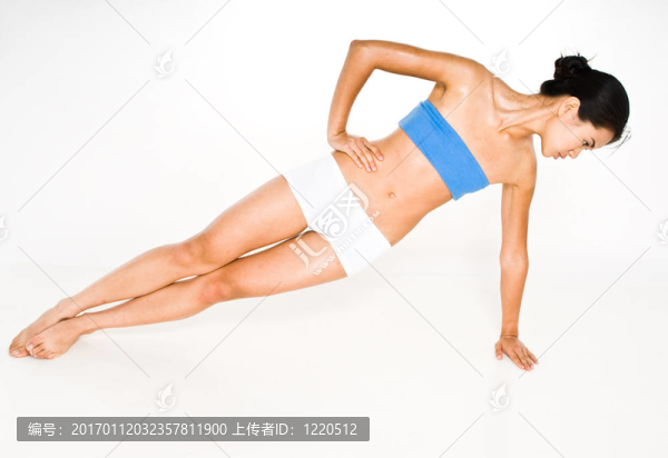 單手俯臥撐