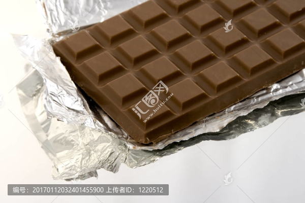 孤立的巧克力