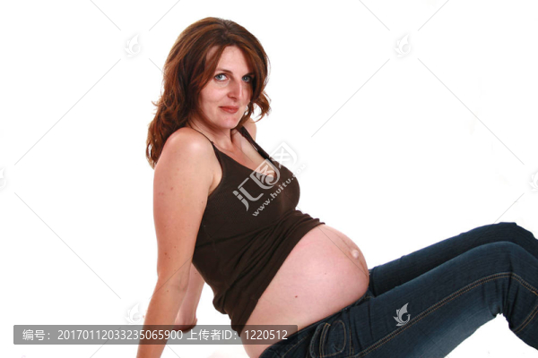 美麗的孕婦