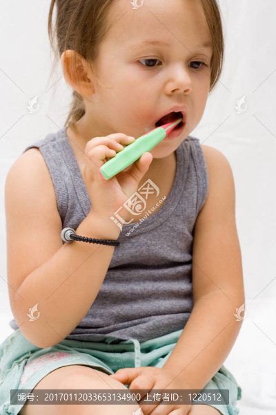 刷牙