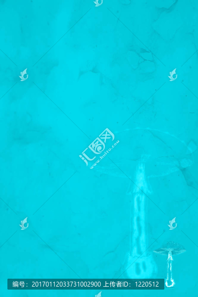 藍(lán)綠色和綠松石的真菌