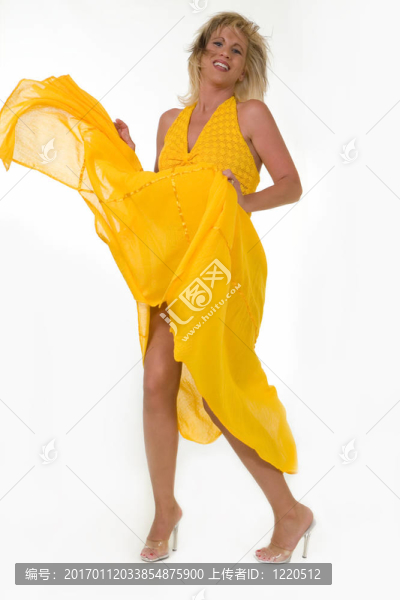 吹黃了的衣服