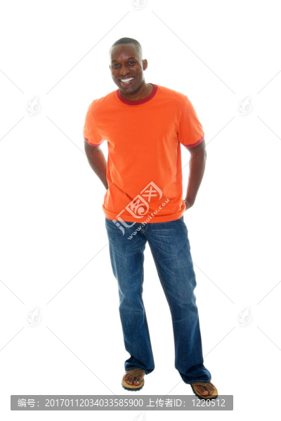 休閑男襯衫牛仔褲