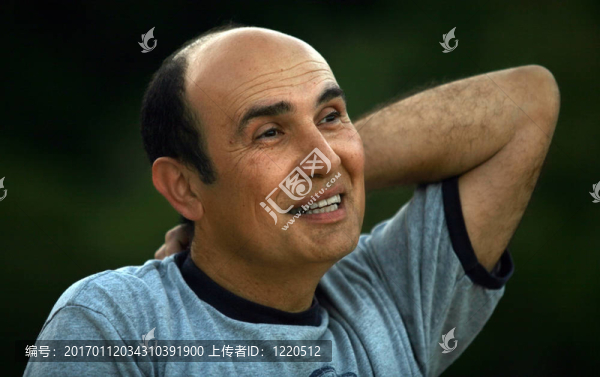 幸福的成熟男人