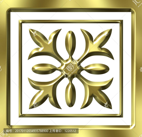 3D黃金飾品