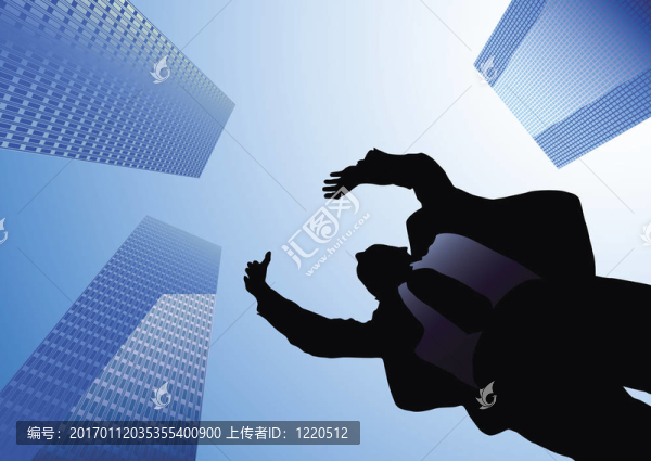 快樂的商人
