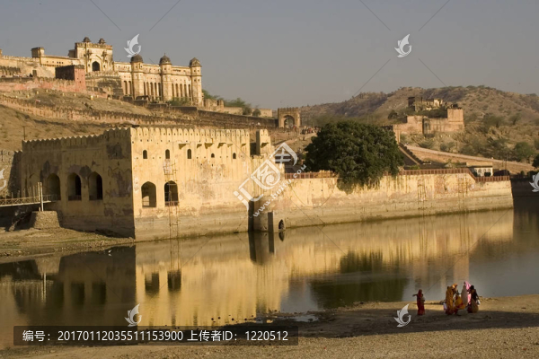 琥珀堡；齋浦爾；印度
